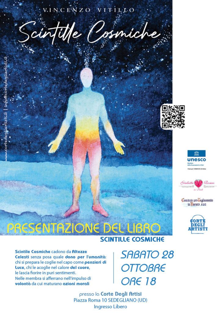 presentazione libro scintille cosmiche