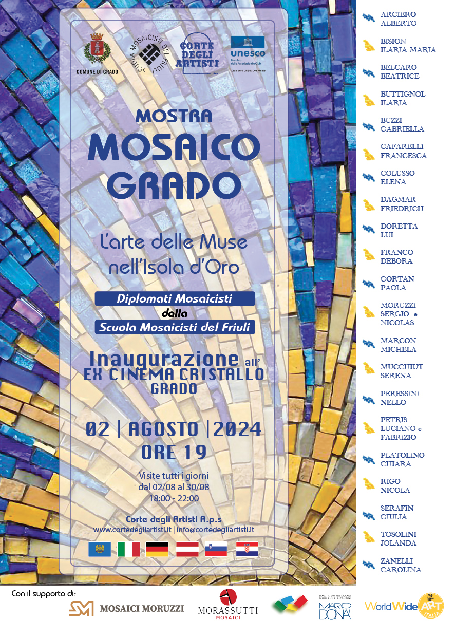 mostra mosaico grado